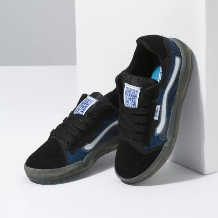 Vans Deuce Kids Evdnt Ultimatewaffle Black-true Blue