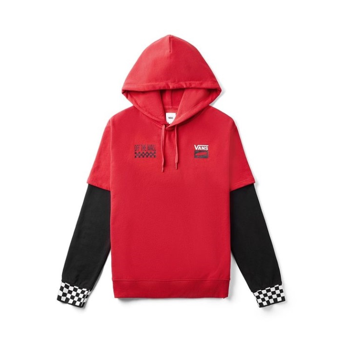 Furgonok Felfalják Gyapjú Twofer Racing Red