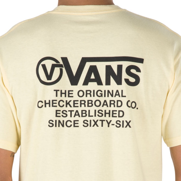 Vans Distortion Típusú Póló Dupla Krém