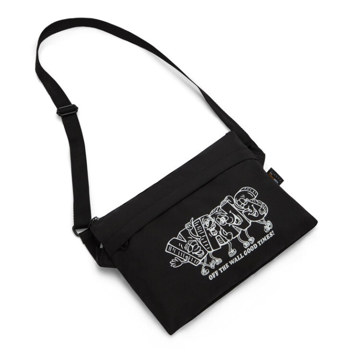 Kisteherautók Barkácsolású Cross Body Bag Fekete