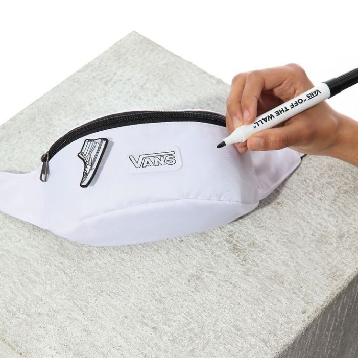 Furgonok Diy Fanny Pack Fehér