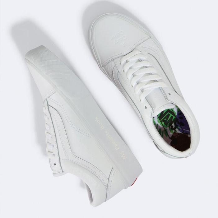 Vans Diy Old Skool Platform True White
