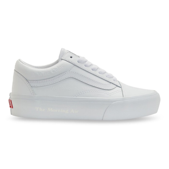 Vans Diy Old Skool Platform True White