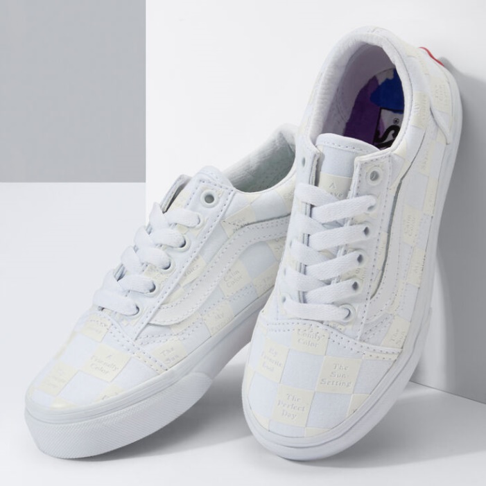 Vans Diy Old Skool True White