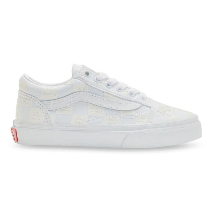 Vans Diy Old Skool True White