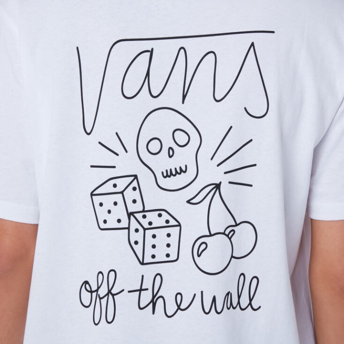 Vans Firka Kockás Póló Fehér