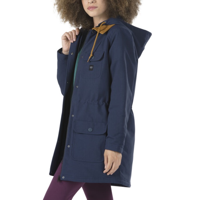 Vans Drill Long Ii Chore Coat Mte Dress Blues