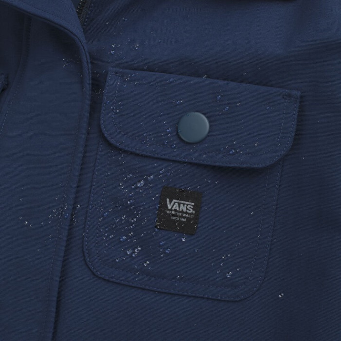 Vans Drill Long Ii Chore Coat Mte Dress Blues