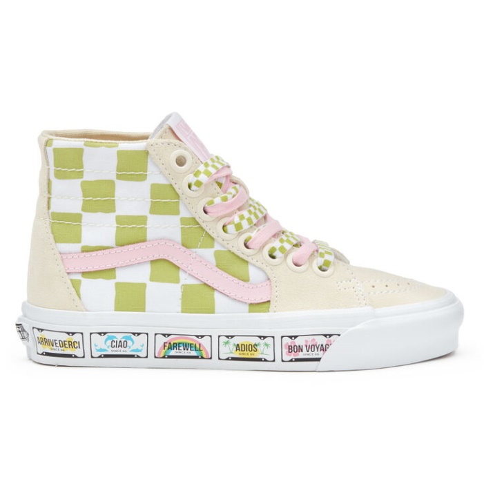 Vans Em On Holiday Sk8-hi Kúpos Multi-true White
