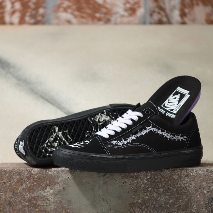 Vans Elijah Berle Skate Old Skool Fekete-fekete-fehér