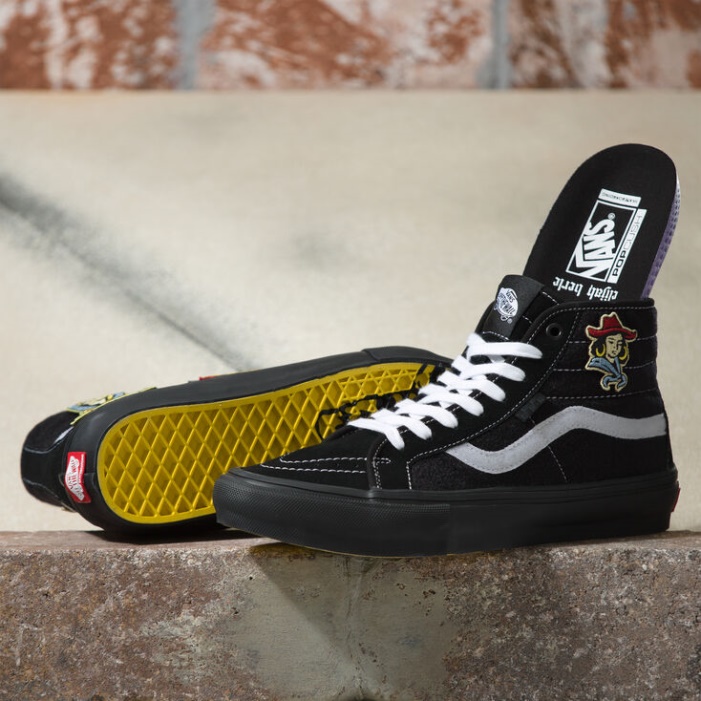 Vans Elijah Berle Skate Sk8-hi Decon Elijah Berle Fekete-fekete