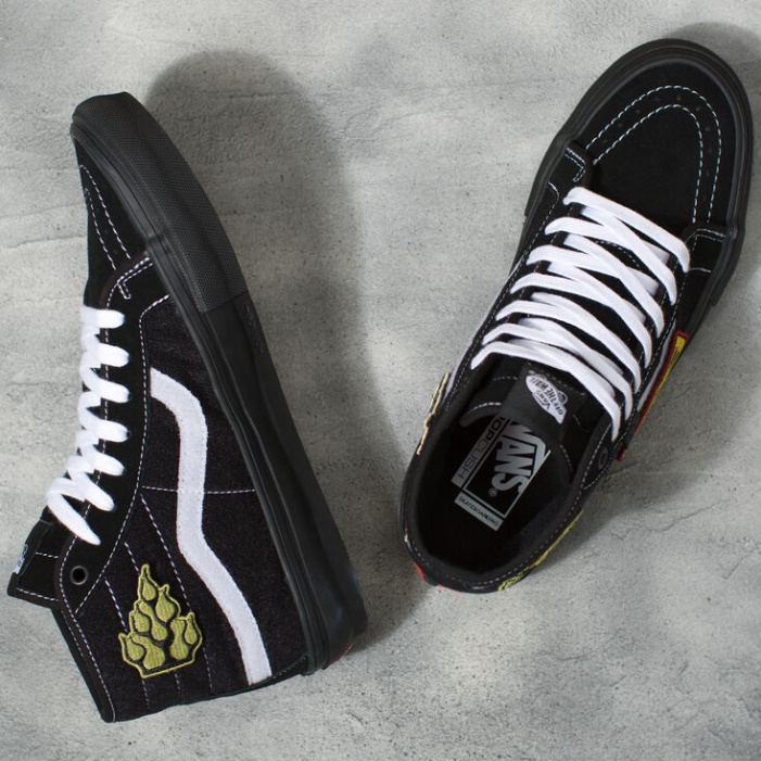 Vans Elijah Berle Skate Sk8-hi Decon Elijah Berle Fekete-fekete
