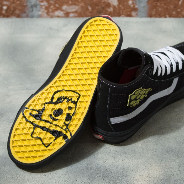 Vans Elijah Berle Skate Sk8-hi Decon Elijah Berle Fekete-fekete