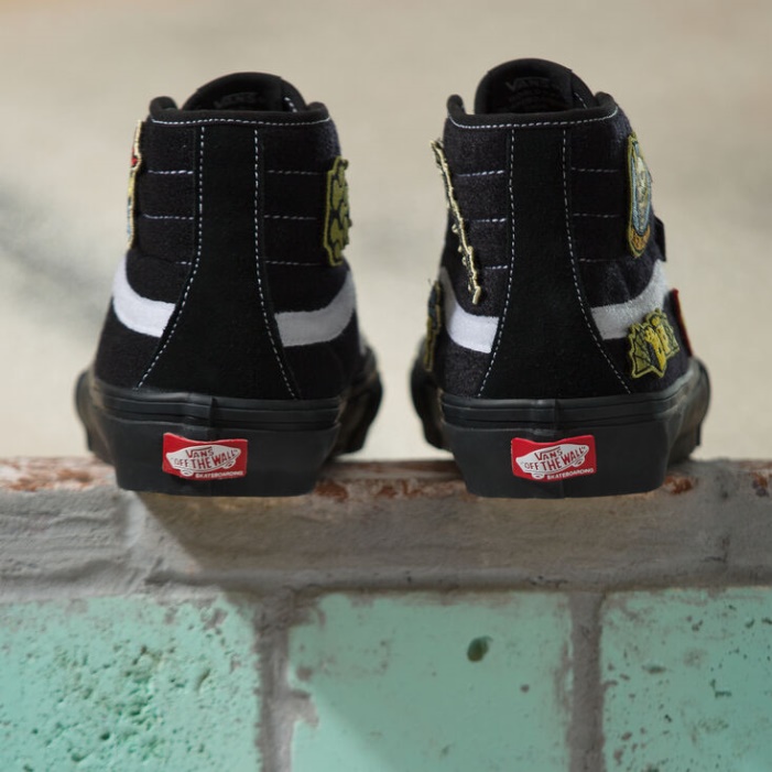 Vans Elijah Berle Skate Sk8-hi Decon Elijah Berle Fekete-fekete