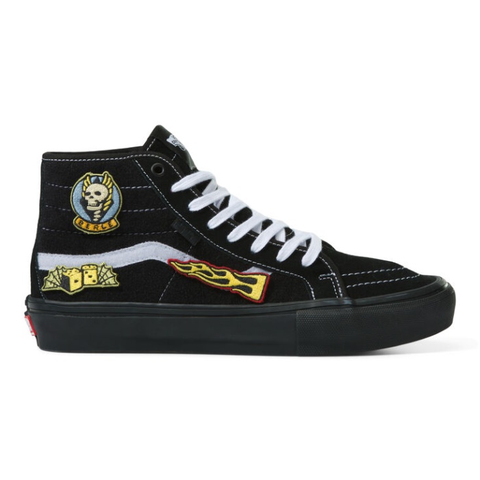 Vans Elijah Berle Skate Sk8-hi Decon Elijah Berle Fekete-fekete