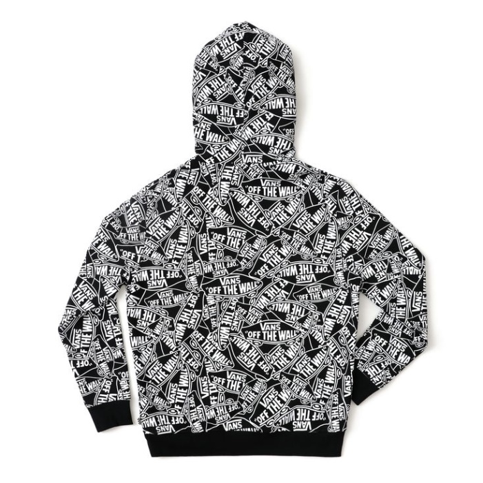 Vans Entreaty Polár Kapucnis Kapucnis Fekete