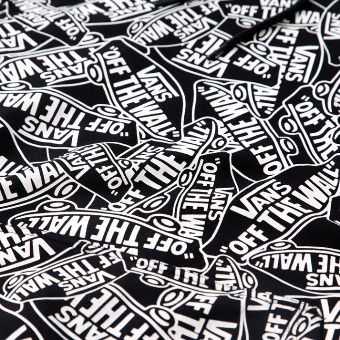 Vans Entreaty Polár Kapucnis Kapucnis Fekete