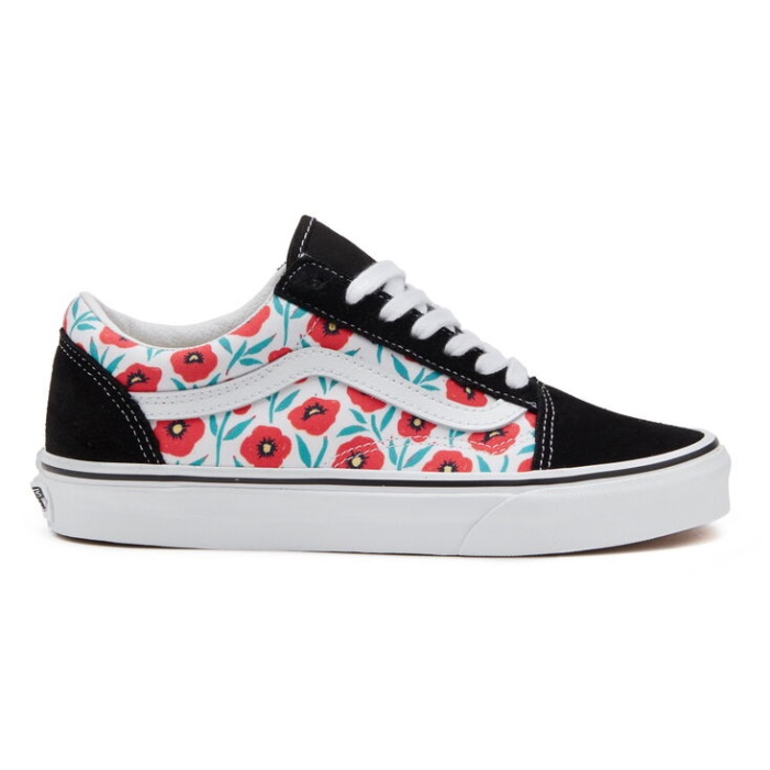 Vans Virágok Old Skool Black-true White