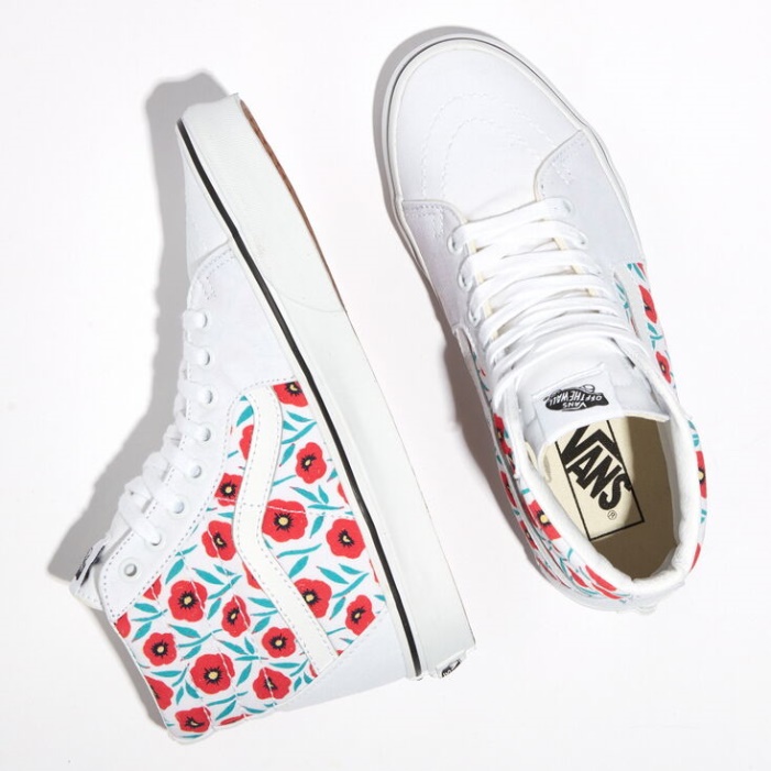 Kisteherautó Virágok Sk8-hi True White