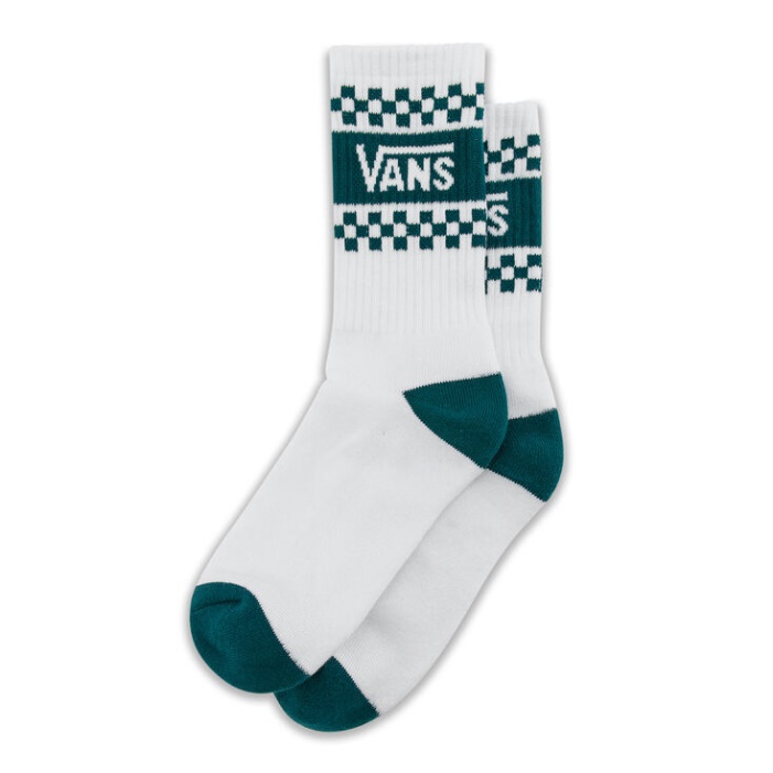 Vans Girl Band Crew Zokni 6,5-10 1db Fehér-mély Kékeszöld