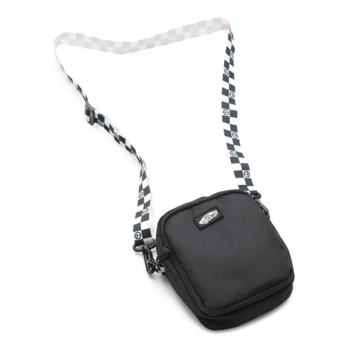 Vans Go Getter Crossbody Táska Fekete-fekete-fehér Női