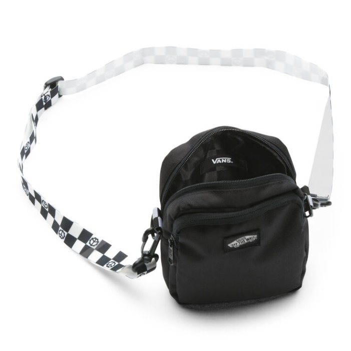 Vans Go Getter Crossbody Táska Fekete-fekete-fehér Női