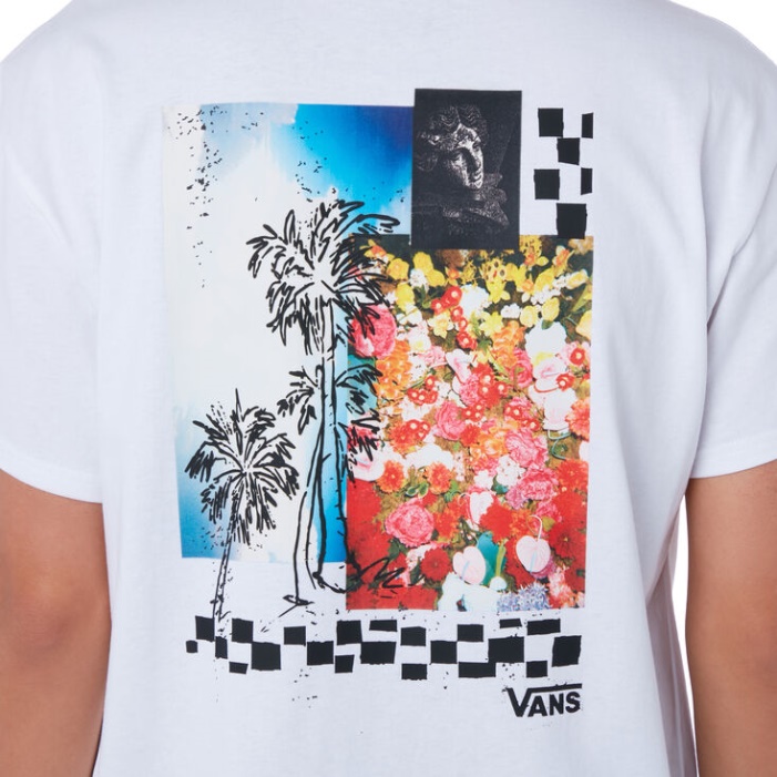 Vans Goovy Beat Póló Fehér