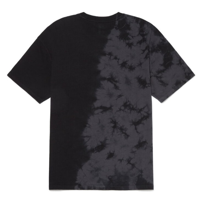 Furgonok Half Tiedye Rövid Ujjú Póló Aszfaltmosás