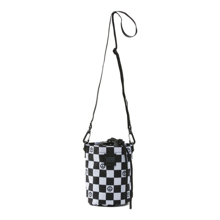 Furgonok Hidro Crossbody Táska Fekete-fehér