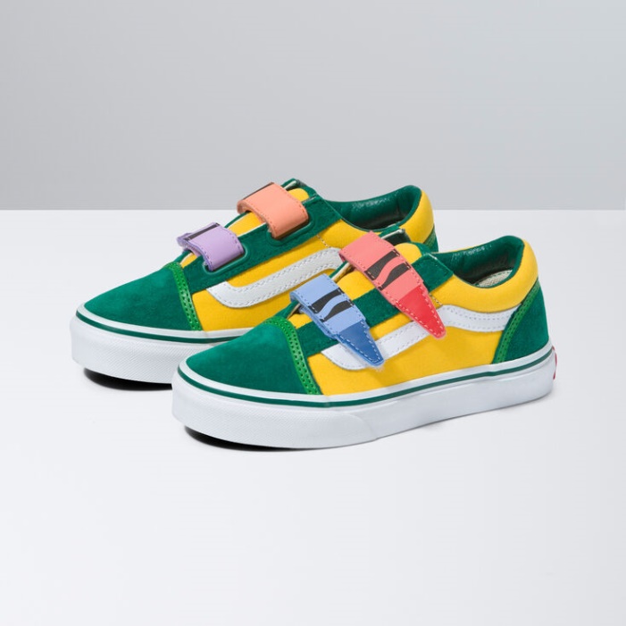 Vans Kids Crayola Old Skool V Cr Ki A Dobozból