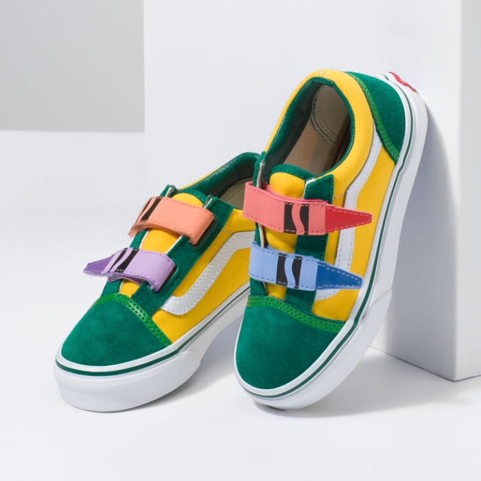 Vans Kids Crayola Old Skool V Cr Ki A Dobozból