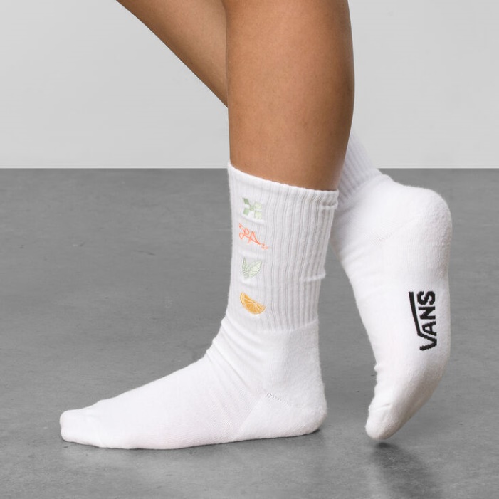 Vans Lizzie Armanto Crew Zokni Fehér