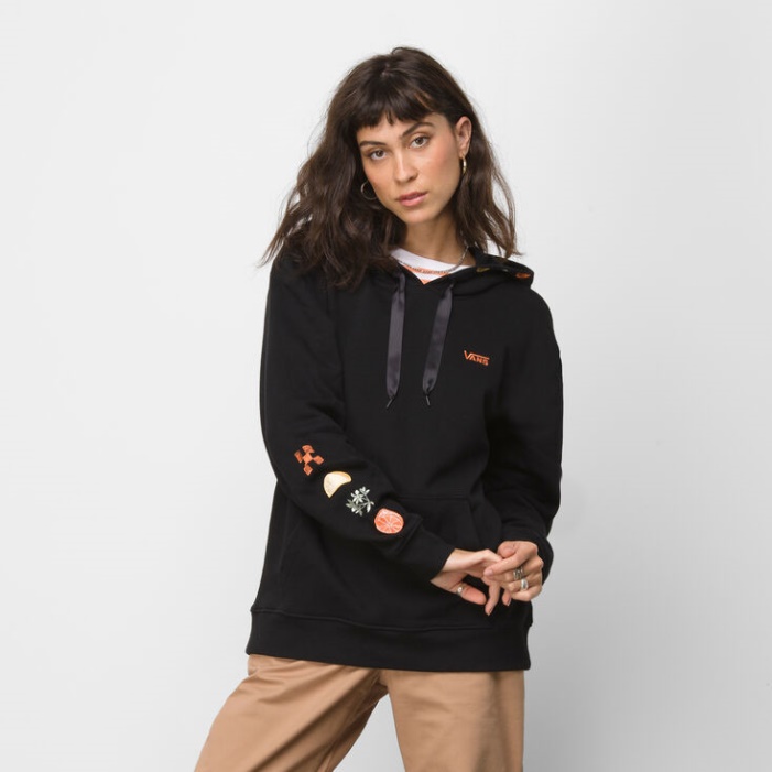 Vans Lizzie Armanto Kapucnis Fekete