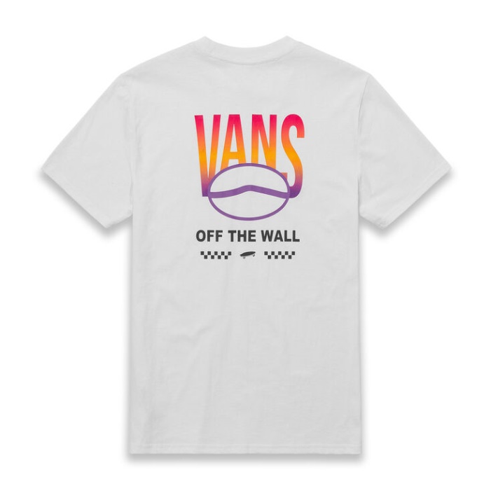 Vans Logós Rövid Ujjú Póló Fehér