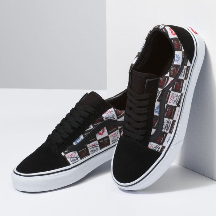 Furgonok Szerelmes Levelek Old Skool Black-true White