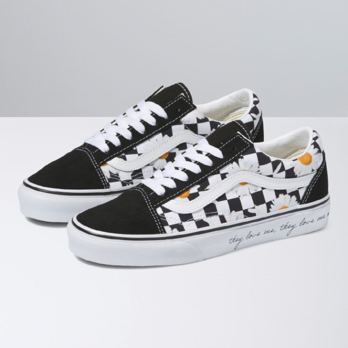 Furgonok Szeretnek Engem Szeretek Old Skool Daisy-true White