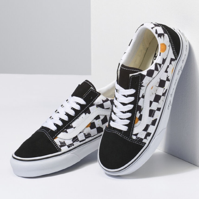 Furgonok Szeretnek Engem Szeretek Old Skool Daisy-true White
