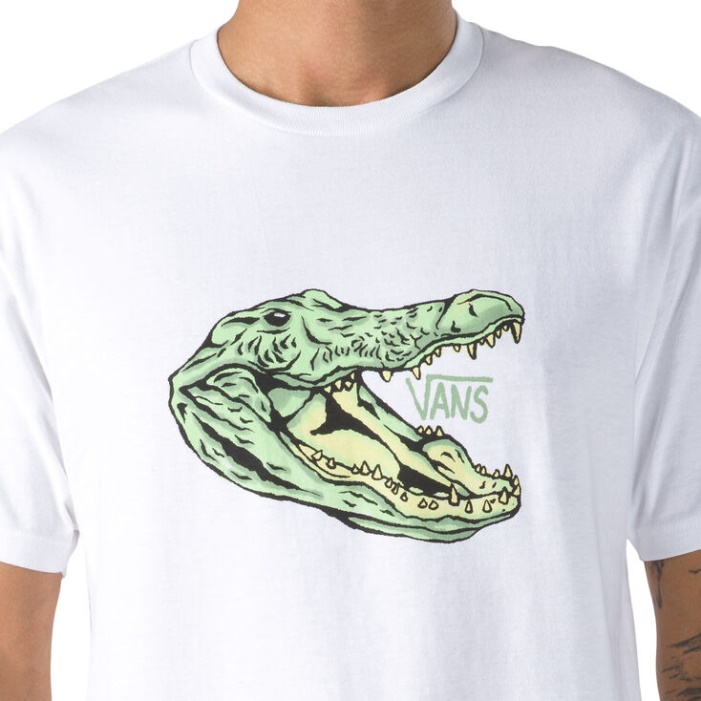 Vans Micro Dazed Croc Póló Fehér