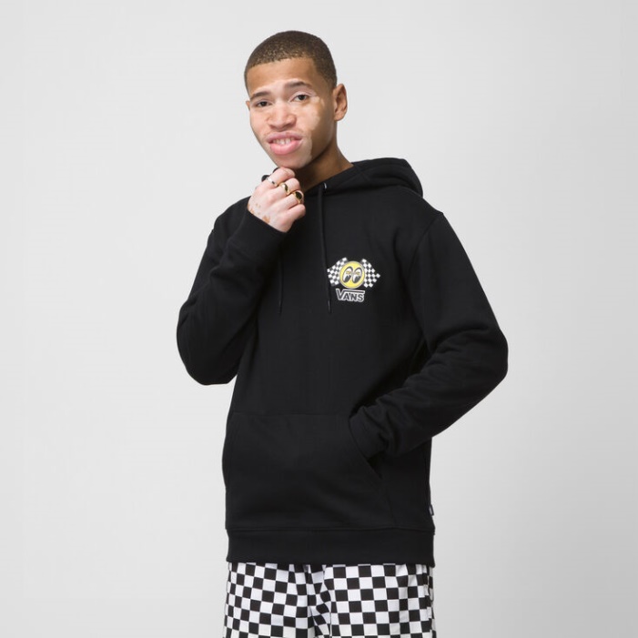 Vans Mooneyes Gyapjú Pulóver Fekete