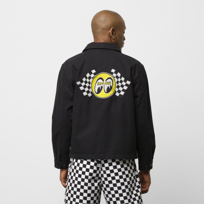 Vans Mooneyes Kabát Fekete