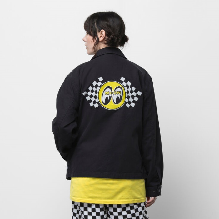 Vans Mooneyes Kabát Fekete