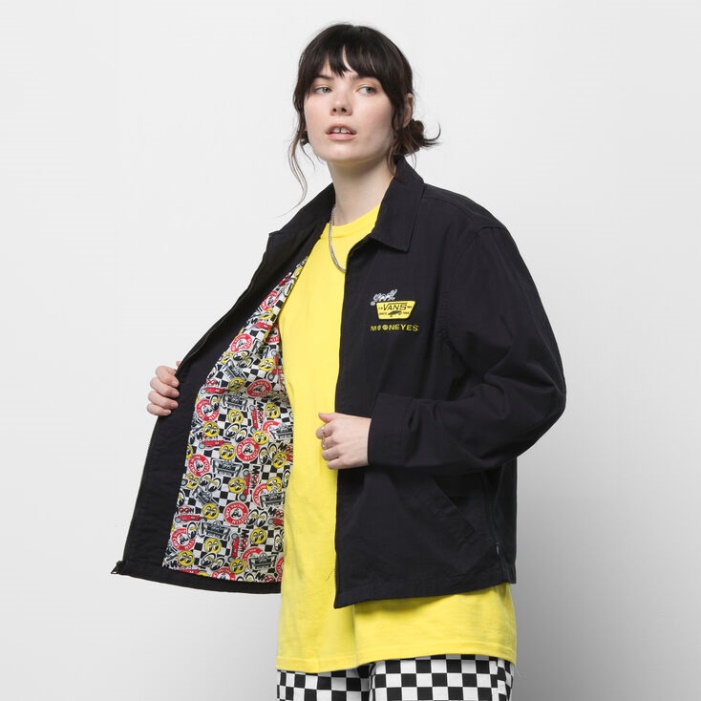 Vans Mooneyes Kabát Fekete