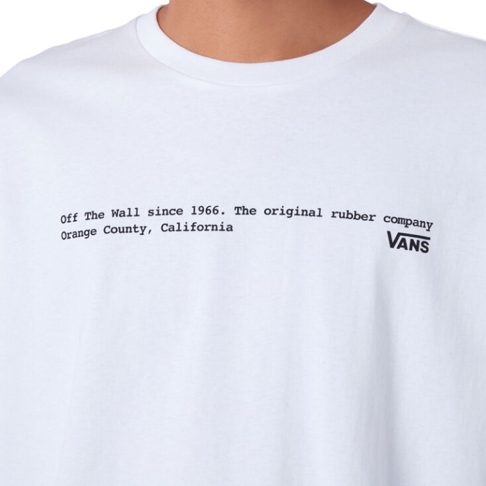 Vans Otw Művészeti Kollekció Dahahm Choi Póló Fehér