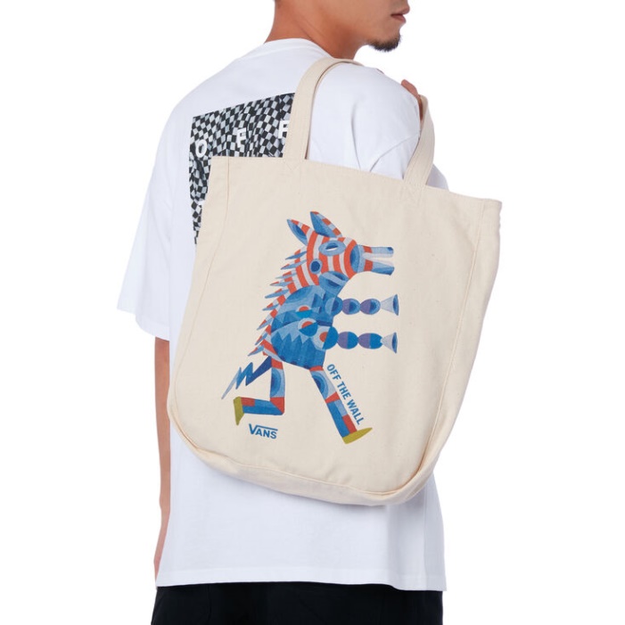 Vans Otw Művészeti Gyűjtemény Donald Abraham Tote Natural