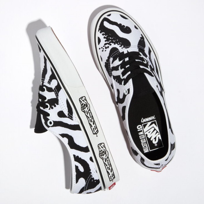 Vans Otw Művészeti Gyűjtemény Duyanaizi Autentikus Fekete-igaz Fehér