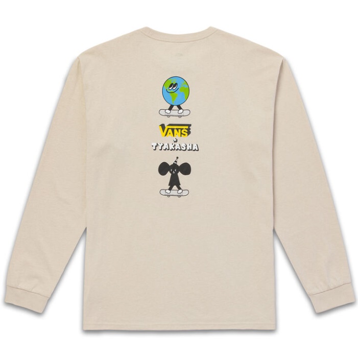 Vans Otw Art Collection Tyakasha Hosszú Ujjú Póló Zabpehely