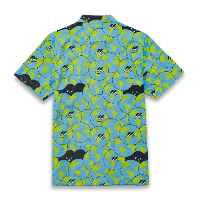 Vans Otw Művészeti Kollekció Tyakasha Rövid Ing Tyakasha Print