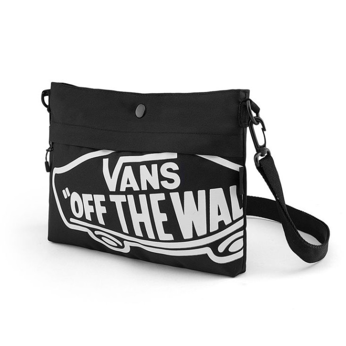 Kisteherautók Menetben Otw Crossbody Fekete-fehér Logóval