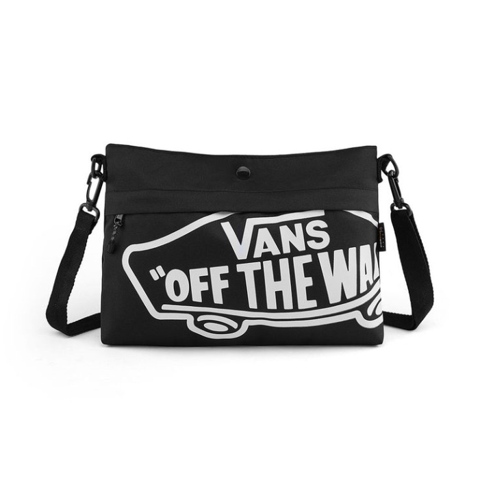 Kisteherautók Menetben Otw Crossbody Fekete-fehér Logóval