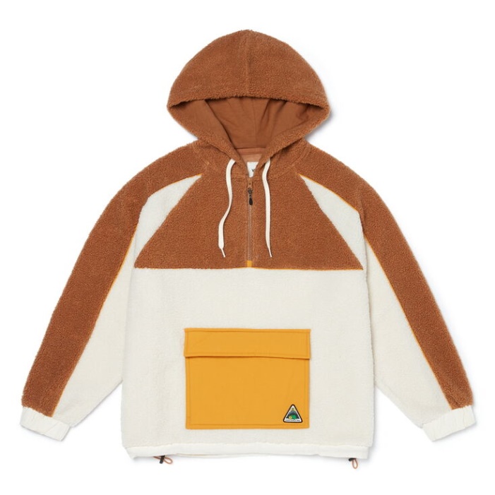 Vans Otd Sherpa Anorak Antik Fehér